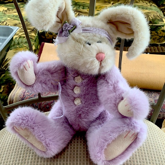 Toys | Vintage Movable Easter Plush Bunny | Poshmark